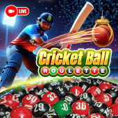 Cricket Ball Roulette lucky spin live casino